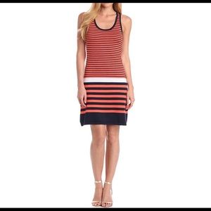 Lilly Pulitzer Stanton striped sweater tank dress S